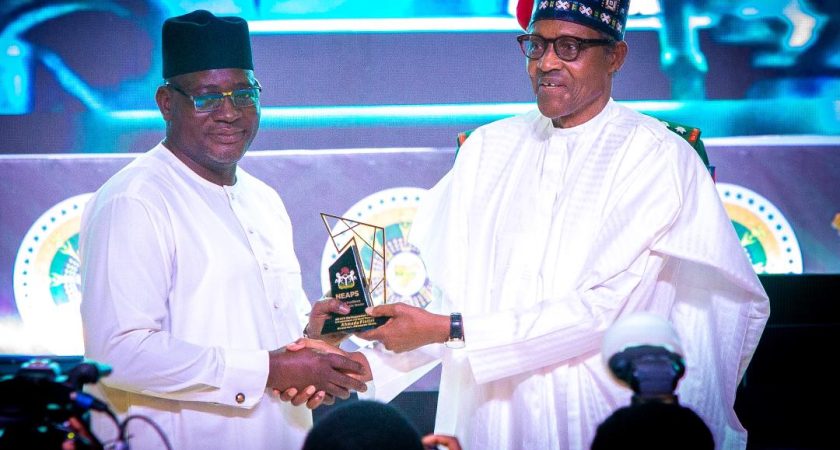 EXCELLENCE IN FISCAL REFORMS: PRESIDENT BUHARI CONFERS PUBLIC SERVICE AWARD TO FIRS BOSS, MUHAMMAD NAMI